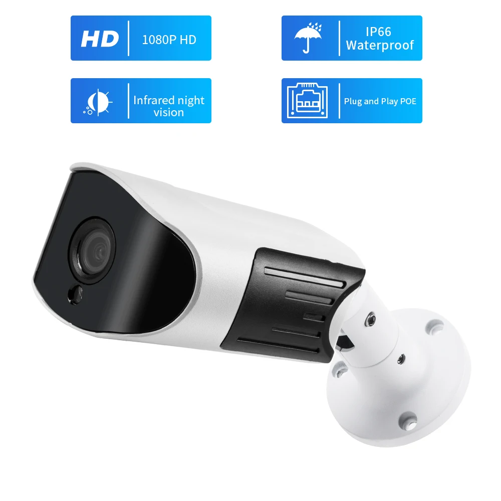 A-ZONE H.265 8CH 5MP HD POE NVR комплект CCTV система безопасности инфракрасная наружная аудио запись P2P домашняя камера видеонаблюдения