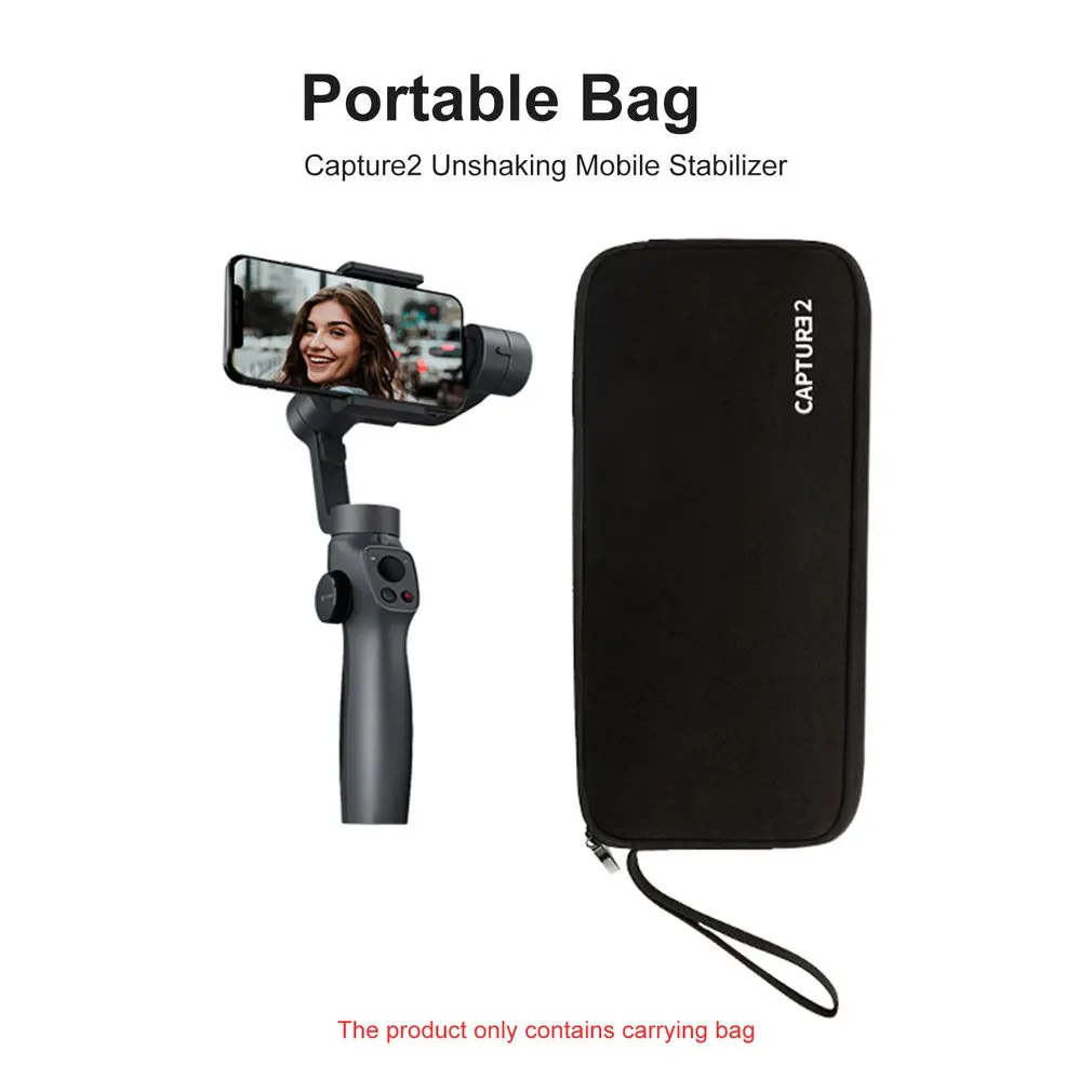 

Portable Travel Carrying Storage Case Bag Handheld Carring Box Extra Room For Funsnap Capture02 FPV Accessories