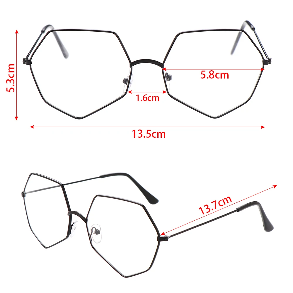 Унисекс металлические винтажные полигональные очки негабаритная оправа оптическая оправа для очков темпераментные очки для чтения горячая распродажа