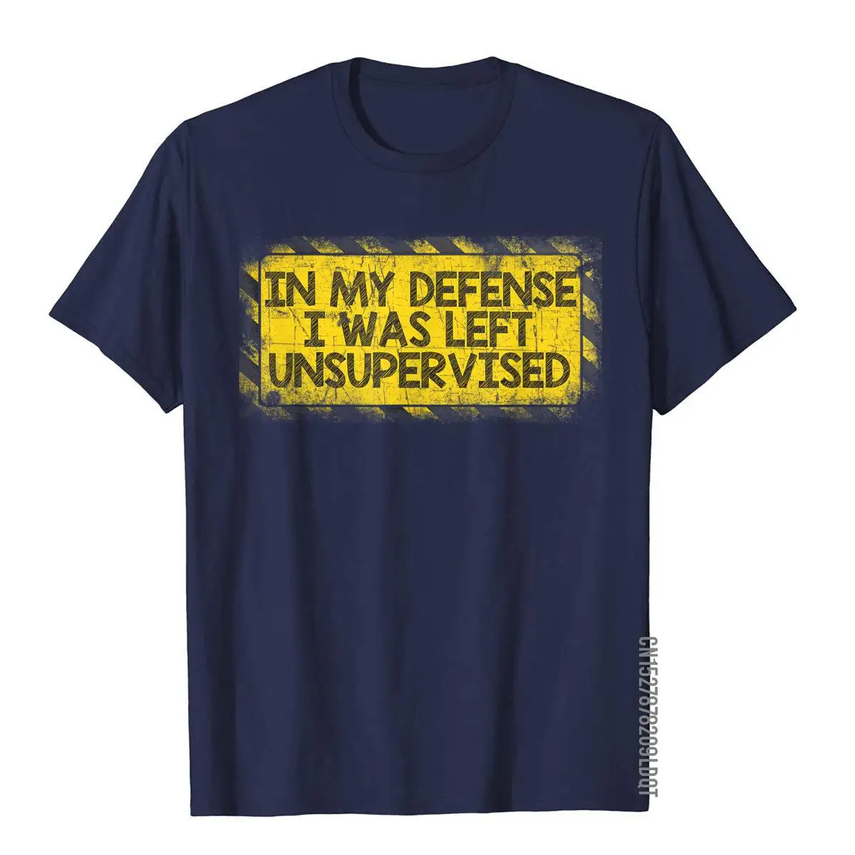 In my defense I was left unsupervised T-Shirt__B5604navy