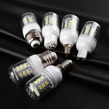 

220V 3W SMD 5730 Corn 24-LED Bulb Home Bedroom Lighting Light Pure White