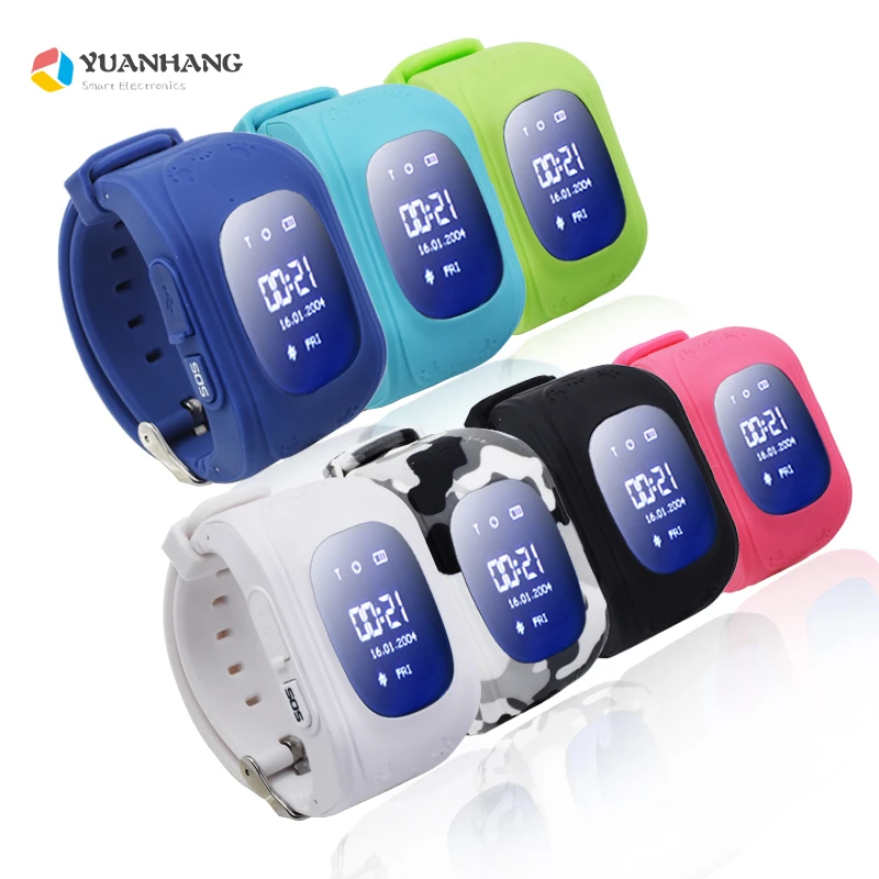 Reloj de pulsera inteligente Q50 para niños, con de emergencia, localizador, Monitor antipérdida, aplicación para IOS y Android|Relojes - AliExpress