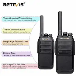 2 шт. Retevis RT28 двухканальные рации Вт CTCSS и DCS VOX частота УВЧ Micro USB зарядное устройство двухстороннее радио станции Ham Радио КВ трансивер