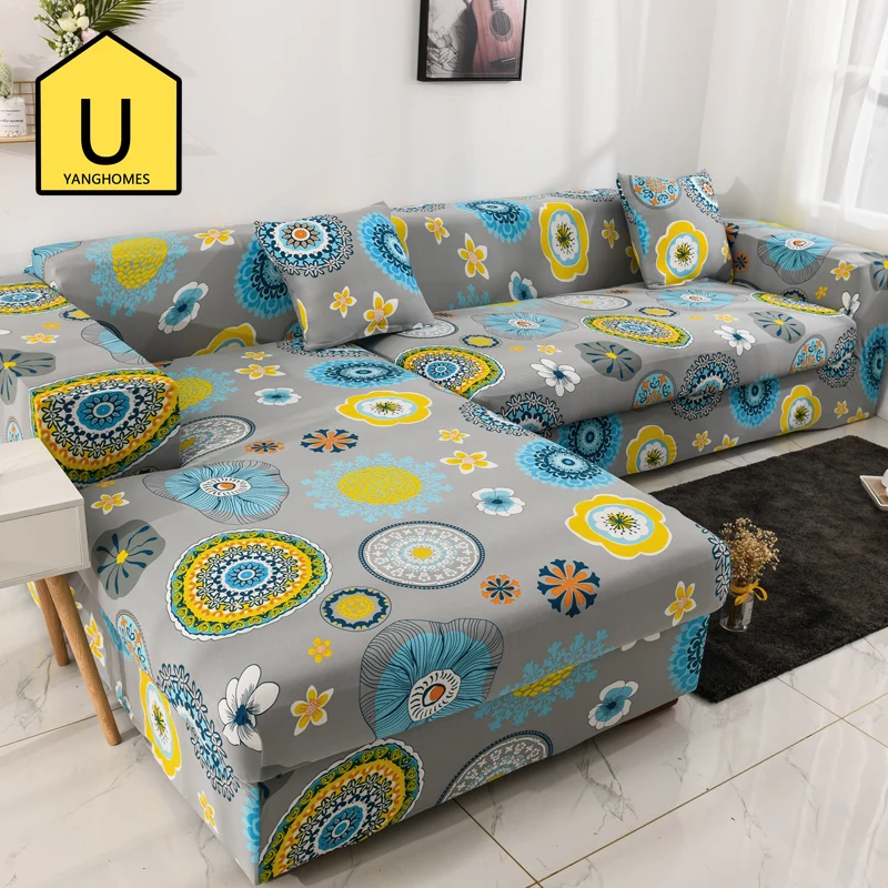 

Sofa Cover for Living Room Stretch Furniture Protector Elastic Sofas Slipcovers 1 2 3 4 Seater L Shape Armchairs Couch Covers