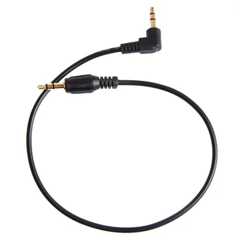 

Short 30CM 3.5MM Male To Male 90 Degree Right Angled Aux Audio Cable Line