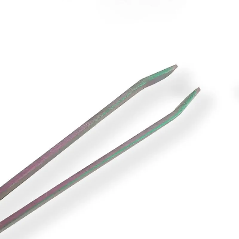 1 шт. бровей нержавеющая сталь tweezers угловой Наклонный триммер для бровей лица удаление волос ресницы на клипсах косметический инструмент для макияжа