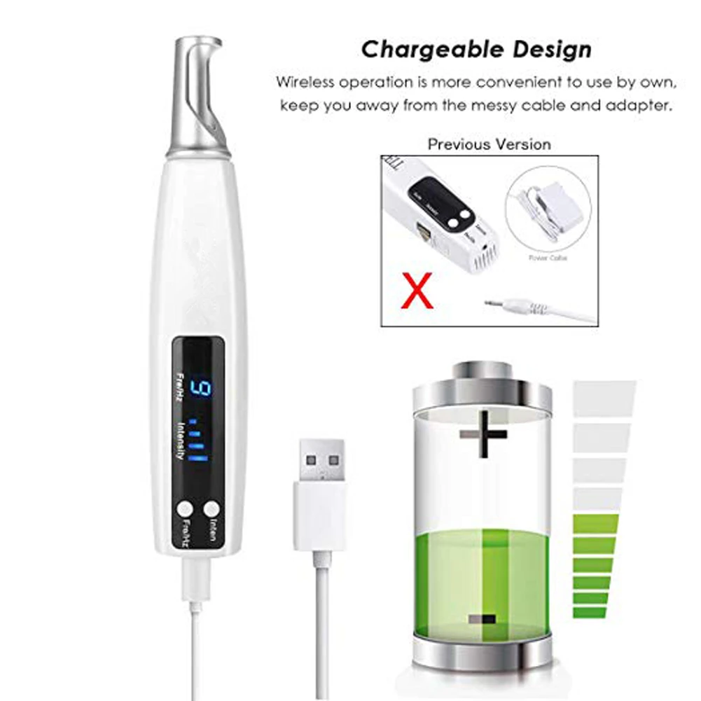 

Red Light Picosecond Laser Pen Therapy Pigment Tattoo Scar Mole Freckle Removal Dark Spot Remover Machine Laser Picosecond Pen