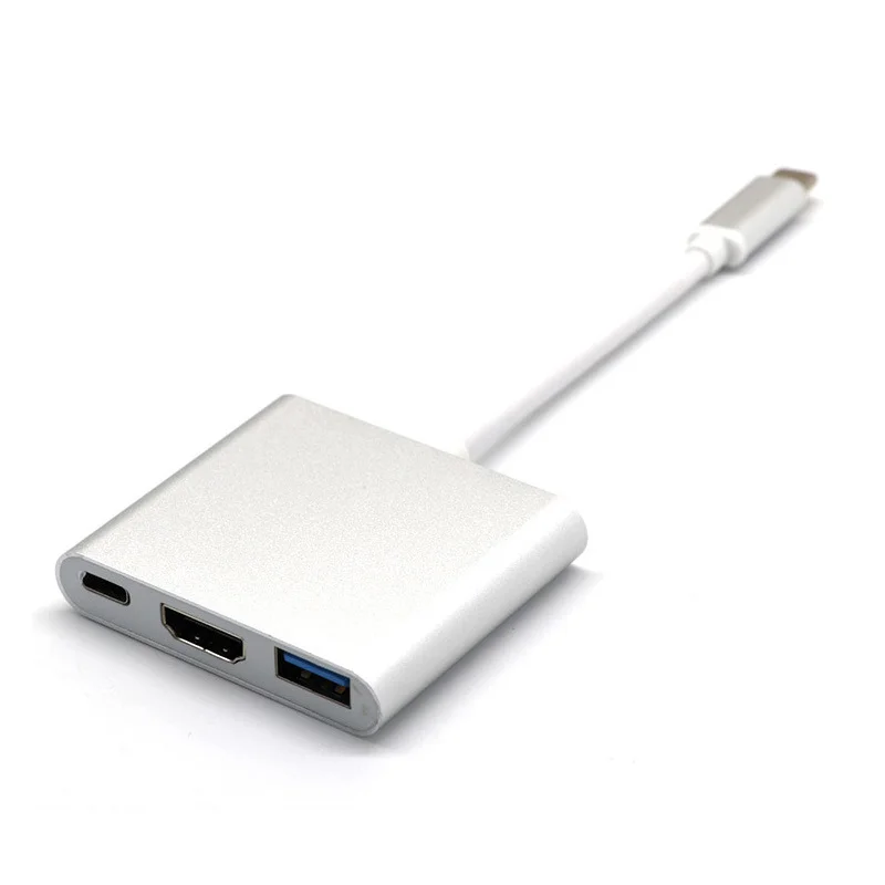 Фото Usb C к HDMI Type Hdmi Mac 3 1 адаптер конвертер / USB 0/Type алюминий для Samsung Note8 S9 S8 Plus Huawei Usb C к HDMI Type Hdmi Mac 3 1 адаптер конвертер / USB 0/Type алюминий для Samsung Note8 S9 S8 Plus Huawei