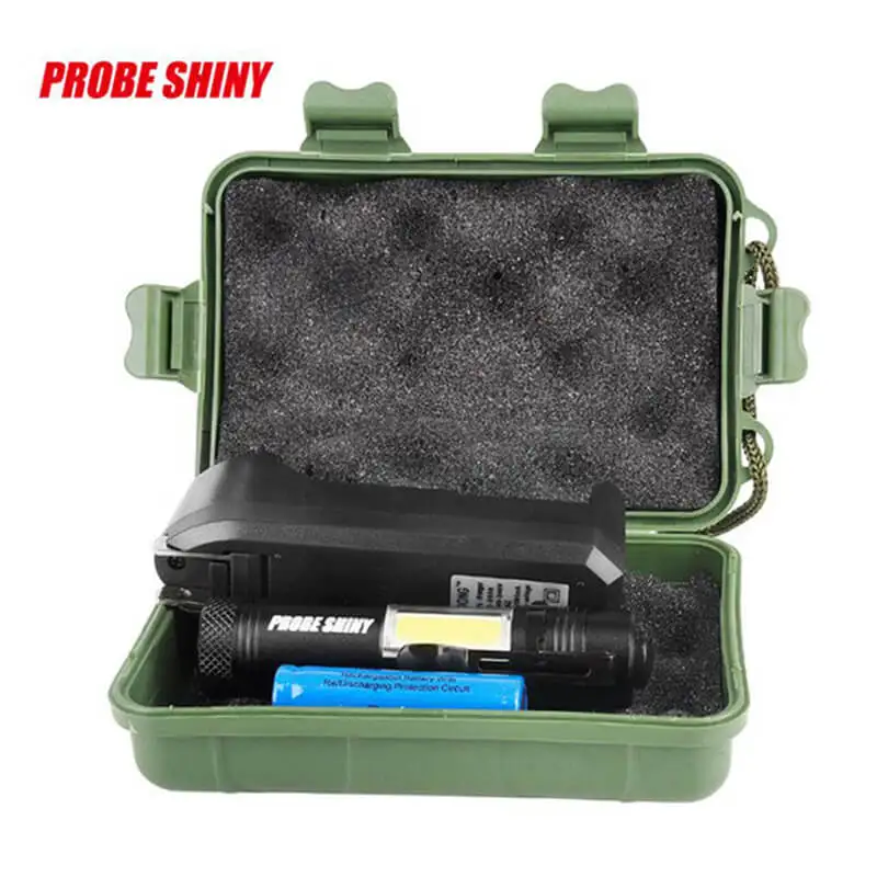 

Super powerful Q5 LED torch flashlight 3500Lm lantern 14500 battery powered high power nitecore tactical flashlight #3A23