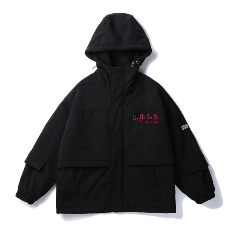 black jackets Однотонные замшевые куртки, ветровка в стиле хип-хоп, уличная одежда, мужские ретро-худи, куртки, пальто на молнии, пара, свободная куртка - Цвет: black jackets