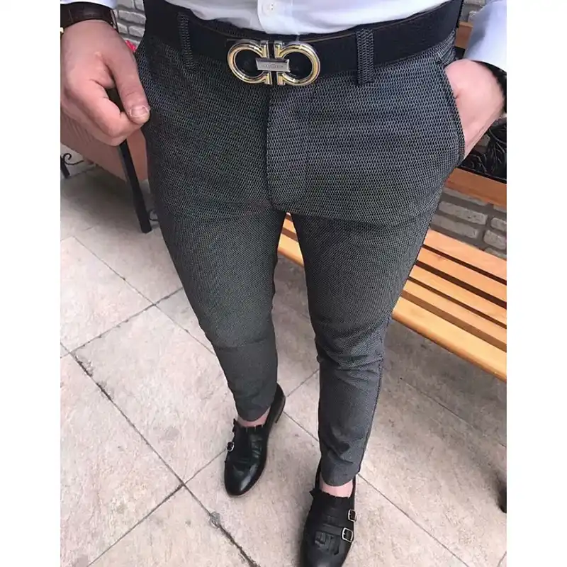 mens suit trousers skinny