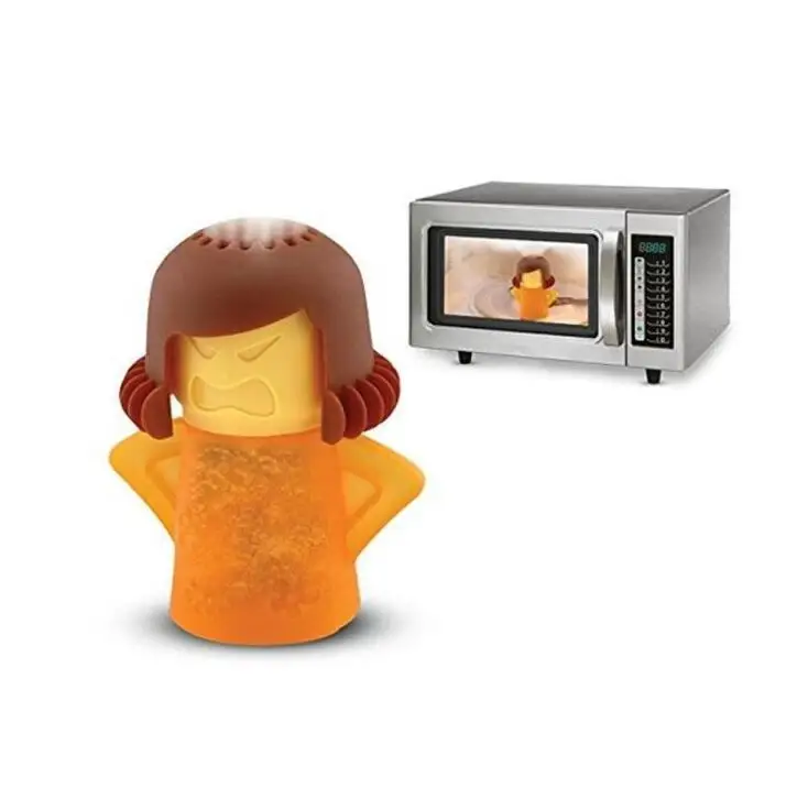 Креативный Mama очиститель для микроволновки легко очищает микроволновую печь пароочиститель прибор для чистки кухонного холодильника