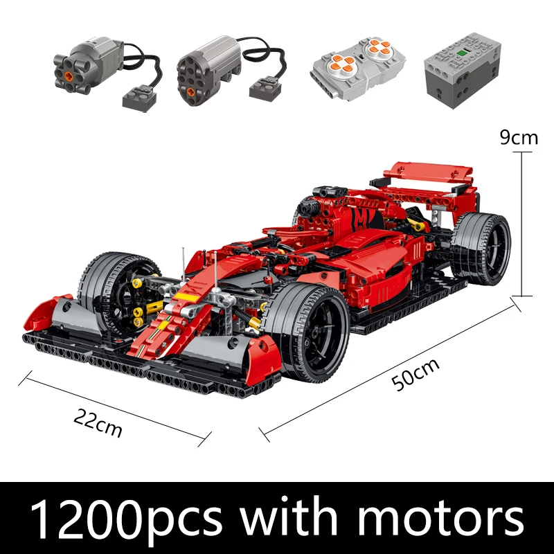 1200pcs with motors