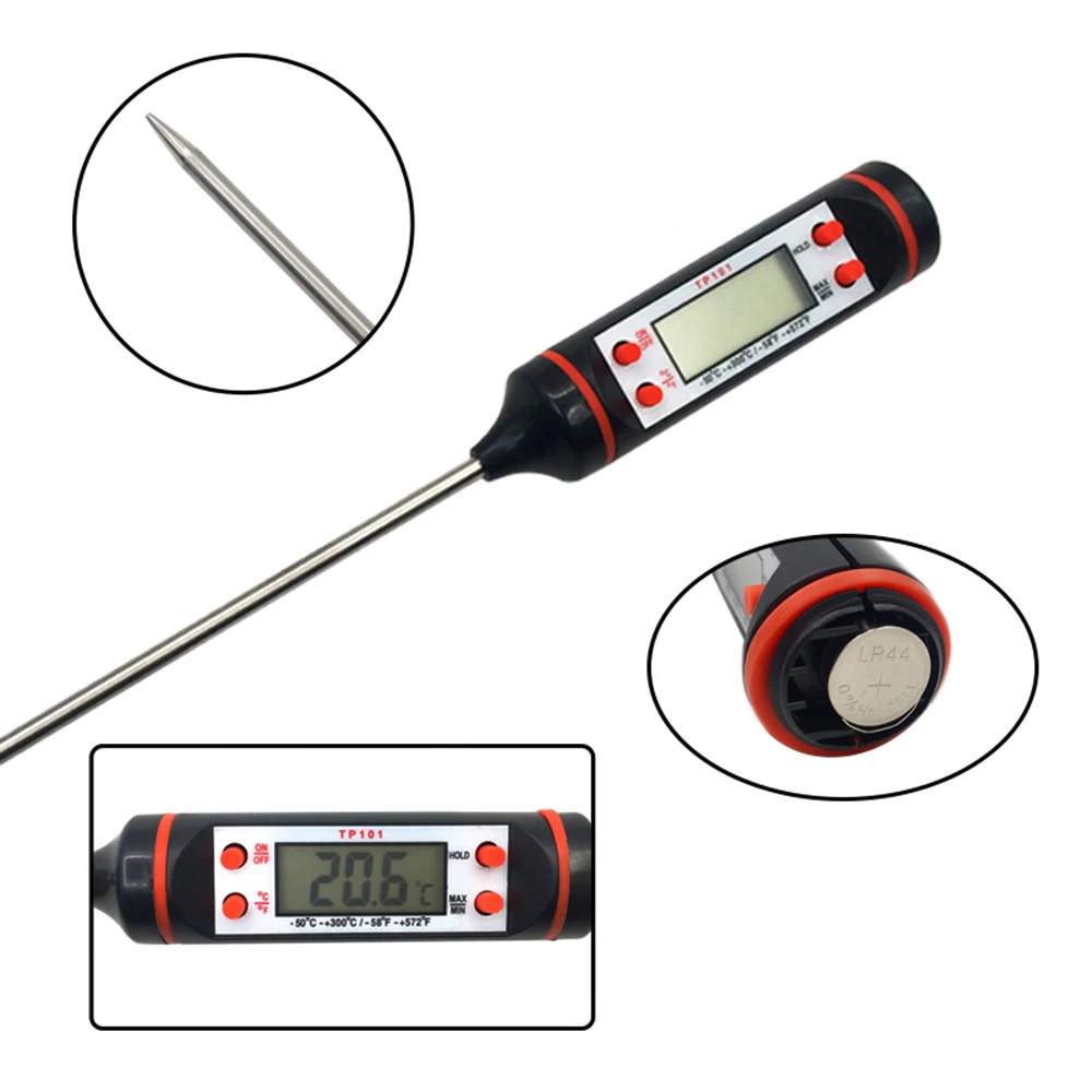 Digital meat thermometer Meat Thermometer Digital BBQ Thermometer Electronic Cooking Food Probe Water Milk Kitchen Oven Tools