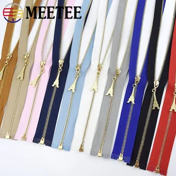 

10/30pcs 3# Metal Zipper Open End 40/50/60/70cm DIY Puller Zip for Sewing Bags Purse Down Jacket Skirt Clothing Accessory ZA042
