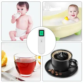 

SOLEDI Contactless Practical Forehead Thermometer Baby/Adult Kids Outdoor Generic Body Thermometer Home Health LCD Portable