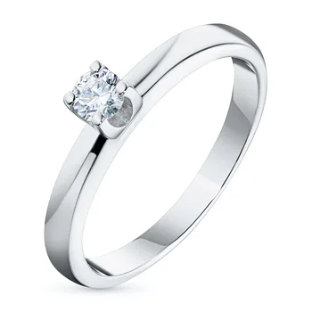 

White gold ring with a diamond e0901kts06159700