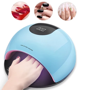 

80W UV Led Lamp Nail Dryer for Nails Art Curing All Gel Polish Sensor Machine Nail Art Tools Nail Dryers P17
