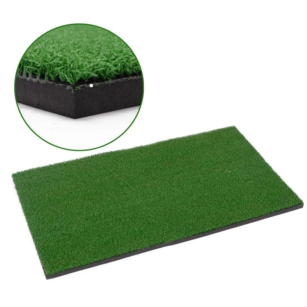 Outdoor and Indoor Hitting Pad Practice Grass Mats Golf Training Mat Grassroots Backyard Aids | Спорт и развлечения