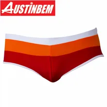 Austinbem, мужские плавки, разноцветные, плавки, купальные костюмы для мужчин, плавки, короткие, Maillot De Bain Homme Zwembroek, боксеры