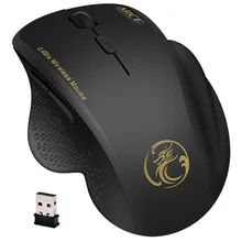 Souris sans fil souris d'ordinateur sans fil 2.4 Ghz 1600 DPI souris ergonomique économie d'énergie souris optique USB PC souris pour ordinateur portable(China)