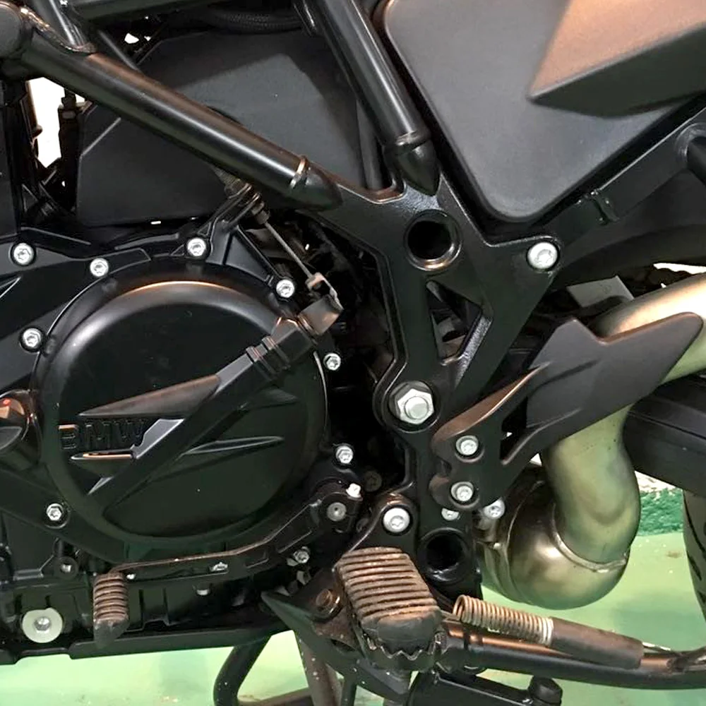 Для BMW F800GS 08 17/F700GS 13 17 /F650GS 09 12 мотоциклетная Передняя подножка с резиновой