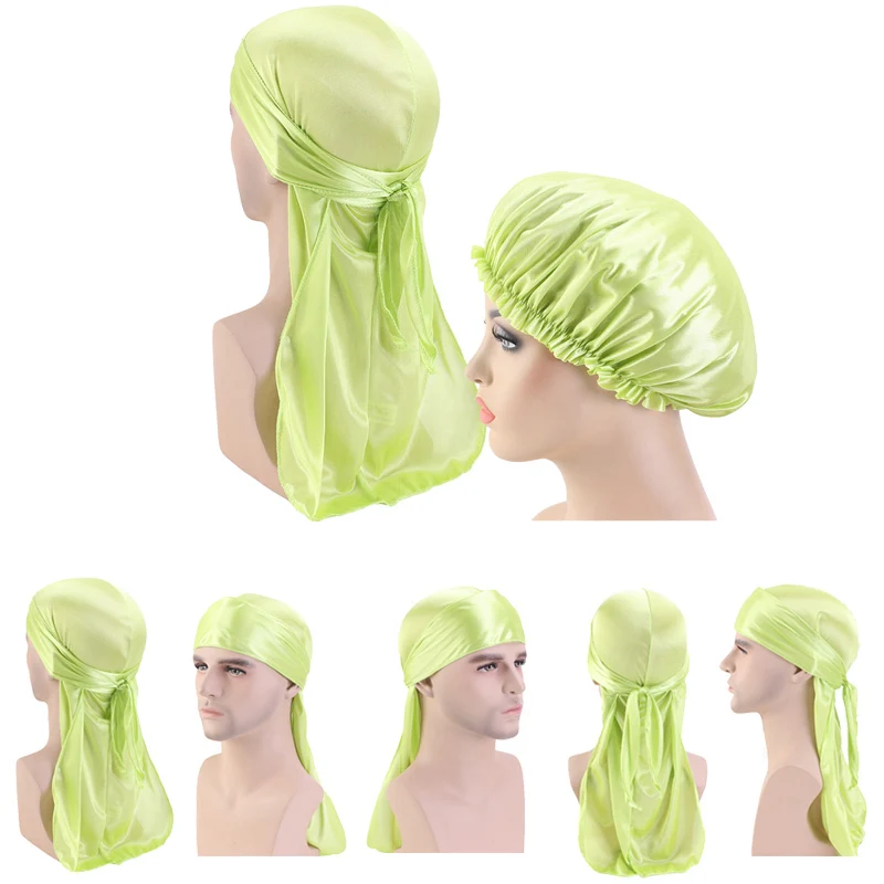 Women Hair Bonnet Cap Sleeping Cap Long 