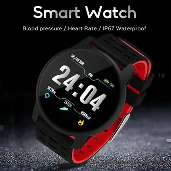 

Smart Watch B2 Waterproof IPS Color Screen Heart rate smartwatch Fitness For IOS Sports tracker Android monitor S7X7