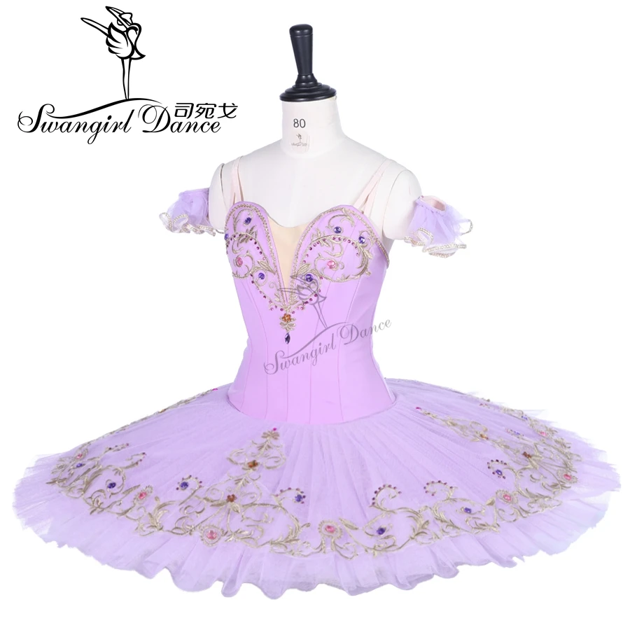 women lilac fairy professional ballet tutu ballerina pancake platter classical performance ballet stage costume tutu BT9288