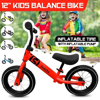 

Kids Balance Bike Infant Walker Bicycle Ride on Toys 2 Wheels Gift for 2-6years Old Children Learning Walk Sliding Car with pump