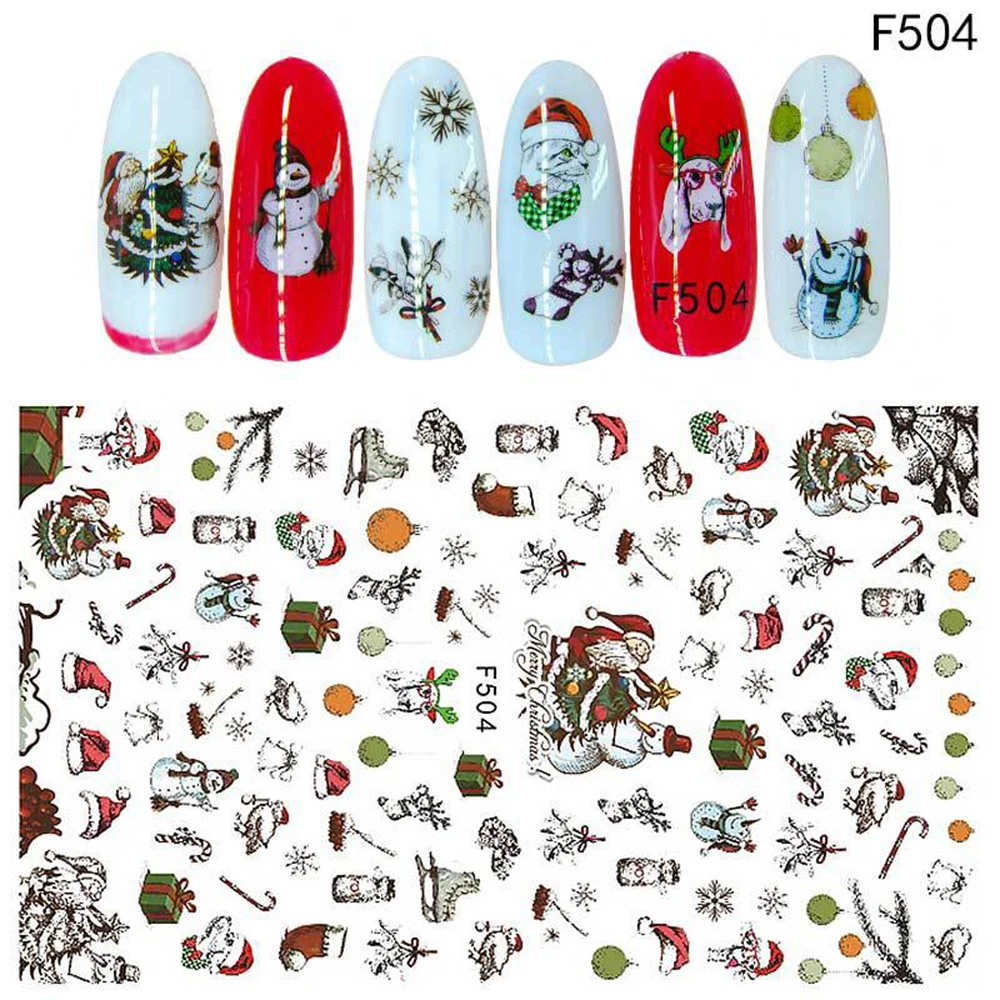 Наклейки для ногтей наклейки Хэллоуина тыквы Бэтмен сова летучая мышь Харадзюку