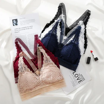 

Women Lingerie Tube Tops Lace Wire Free Beauty Back Slim Solid Color Sexy Comfortable Tube Top Sleep Underwear