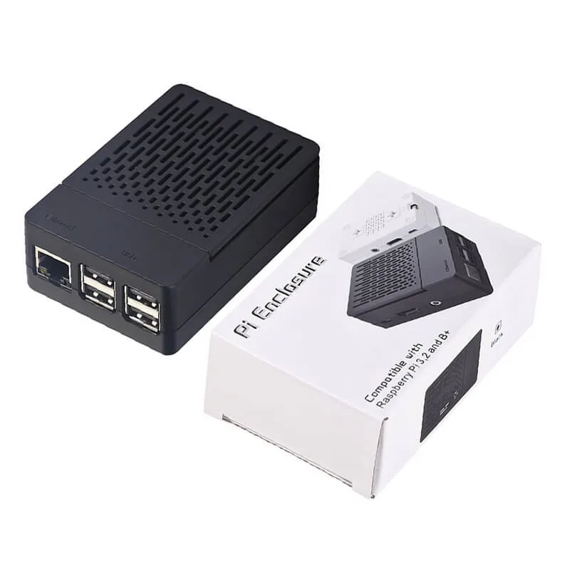 Многофункциональный защитный комплект для Raspberry Pi 3B + чехол с вентилятором