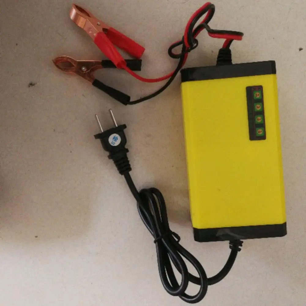 80% Hot !!! Portable 12V 2A Power Supply LED Display Auto Car Motor Battery Charger Adapter