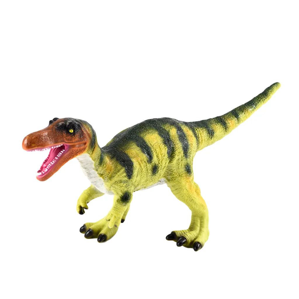 05D 55x8x11cm Игрушечный набор динозавров, модель динозавра, игрушки для детей, новинка, имитация мягкой пластиковой модели, подарок для детей на день рождения, детская игрушка Y114 - Цвет: 05D 55x8x11cm