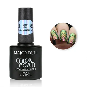 

8ml soak-off Water drops nail 3D magnetic jelly nail gel Nail polish UV&LED gel
