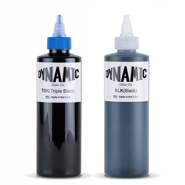 DYNAMIC INK black (240ML) ORIGINAL tattoo INK - AliExpress