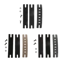 Прочные тактические быстрые дуговые боковые рельсы для крепления шлема направляющий комплект с винтами крюк и петли для охоты ПЕЙНТБОЛА