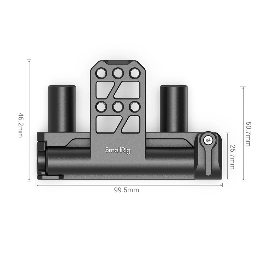 Dobradiça de Bateria com Haste 15mm com 1 Smallrig Dupla Buracos Rosqueados Leve & Portátil Ângulo Ajustável-2802 - 4-20 - Image 4