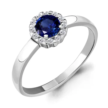 

AQUAMARINE ring without inserts Silver 925