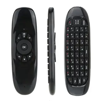 

Wireless Keyboard C120 English Russian 2.4G RF Remote Control With Voice Backlight for Android Smart TV Box X96 MAX Air mouse
