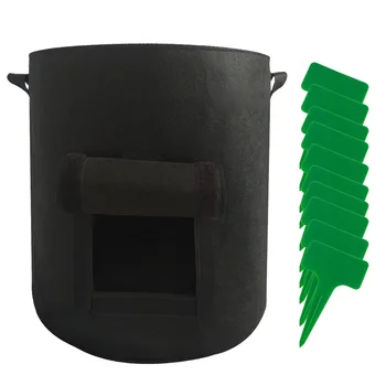 

Garden Planter Tomato Vegetables Fruits Plant Containers Home Flowers Carrot Non Woven Fabric Potato Grow Bags Greenhouse Onion