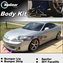 Deflector Topgear-Friends Tiburon Coupe Body-Kit/strip-Skirt Bumper-Lip/front-Spoiler