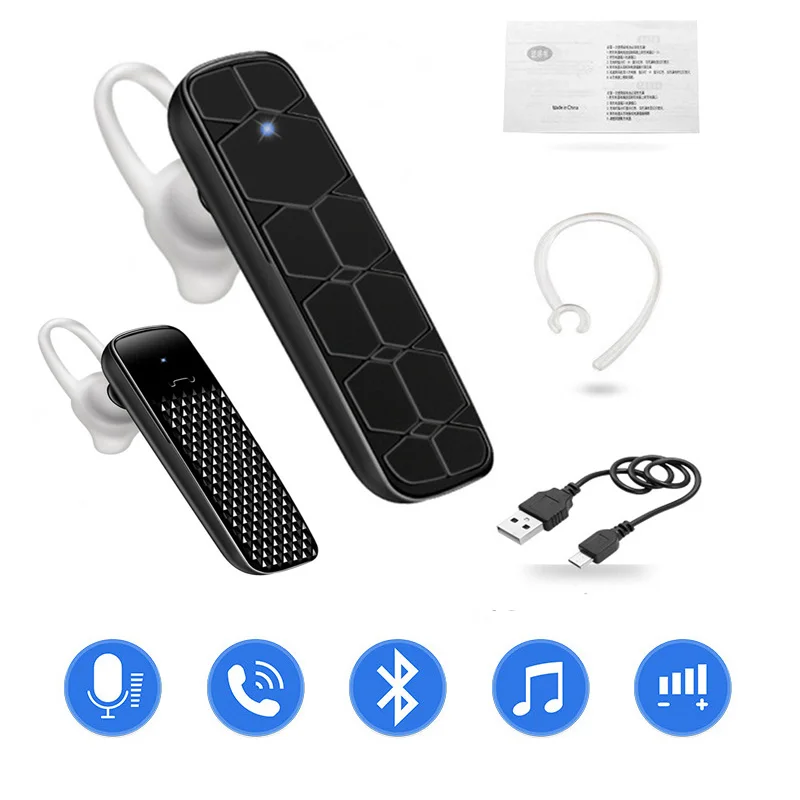 Миниатюрные беспроводные наушники-вкладыши Bluetooth-наушники гарнитура для режима