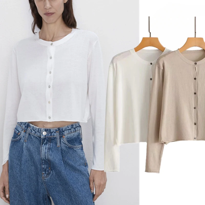 

2019 autumn cardigans sweaters women england simple single breasted o-neck knitting cardigans women sweaters women tops