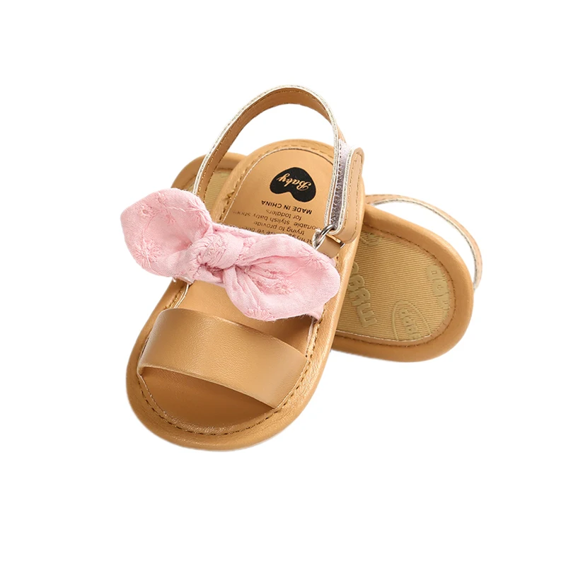 Kids Shoes Kids Sandals Baby Sandals Sandals And Clogs Summer Children Baby Kids Boys Girls Shoes Non-Slip Canvas Bowknot Toddlers Newborn Infantil Sandals