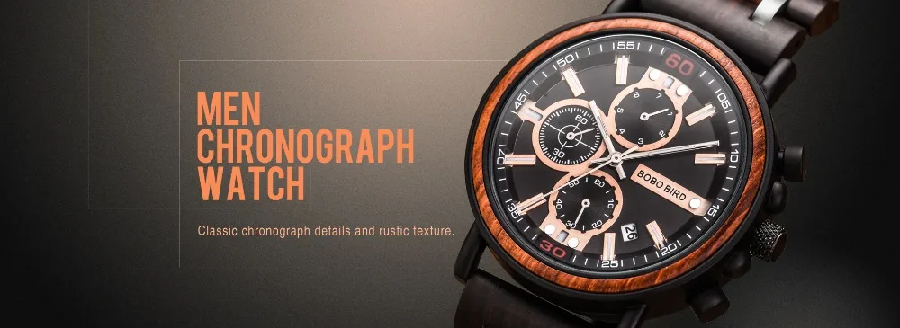 Бобо птица простой стиль деревянные мужские часы кварцевые наручные часы Подарки для мужчин erkek kol saati Пользовательский логотип