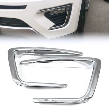 

ABS Chrome Front Fog Light Lamp Cover Decoration Sticker Trim For Ford Expedition 2018 2019 2020 Car Styling Accessories