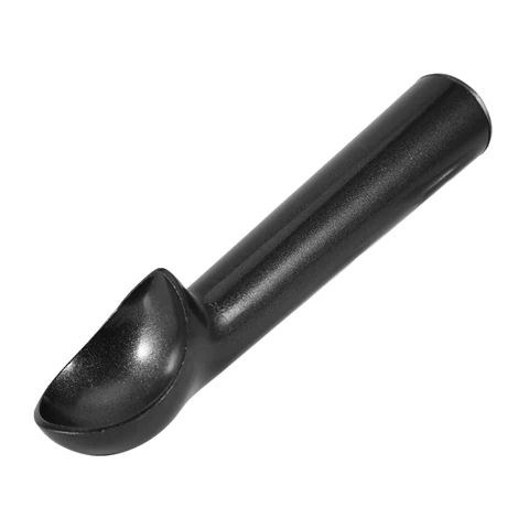 Matte Black Инструменты для мороженого, портативная ложка из алюминиевого сплава с антипригарным покрытием, ложка для мороженого, ложка для дома, кухонные принадлежности - Цвет: Matte Black