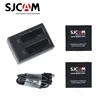 SJ8 double chargeur + 2 pièces 1200mAh Li-ion batterie pour SJCAM SJ8 Pro / SJ8 Plus / SJ8 Air Action caméra accessoires ► Photo 1/6